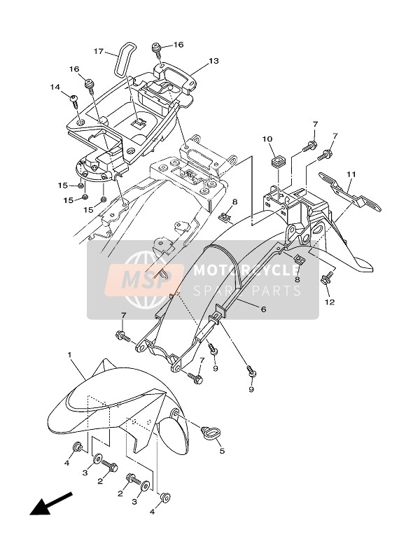 5R7F15181000, Holder, Cable, Yamaha, 0